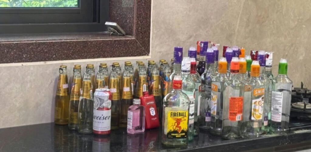 Drugs party at a farmhouse in Chevella