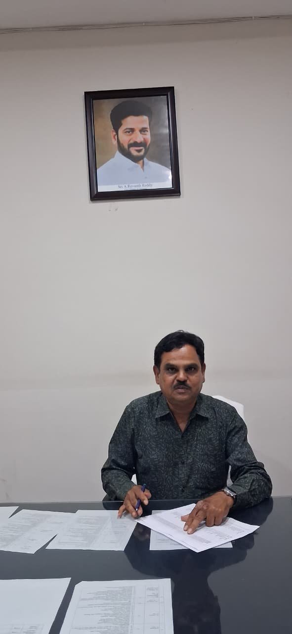 Saya Goud assumes charge as District Educational Officer