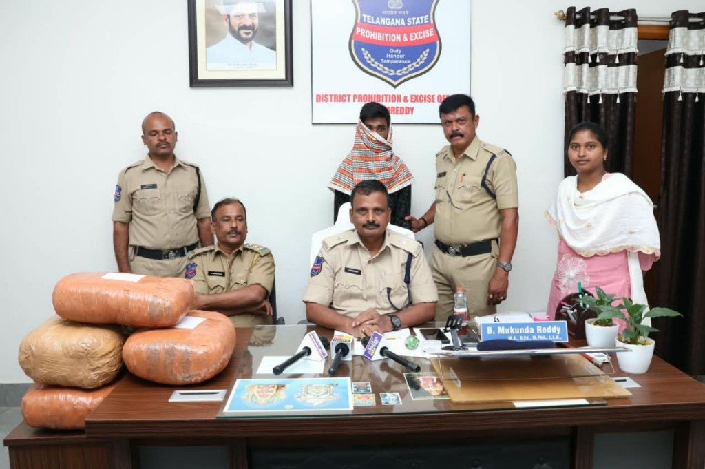 Ganja smuggled from Odisha to Solapur